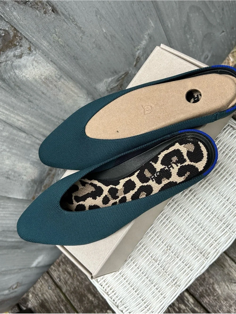 Rothy’s Almond-Toe Demi Mule - Emerald (Women’s 9)